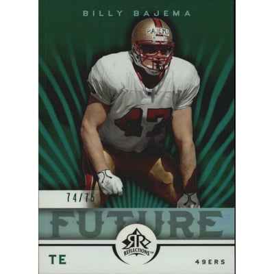2005 Reflections Green #254 Billy Bajema