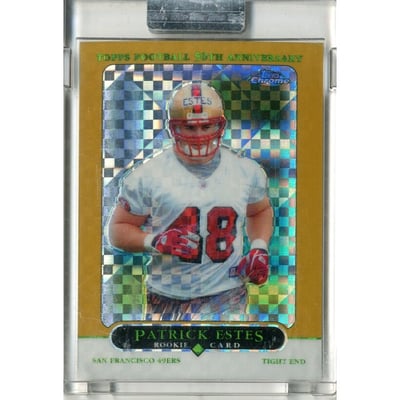 2005 Topps Chrome Gold Xfractors #244 Patrick Estes