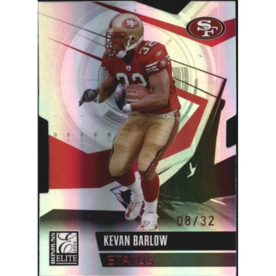 2006 Donruss Elite Status #84 Kevan Barlow/32