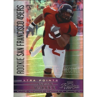 2006 Playoff Prestige Xtra Points Purple #180 Delanie Walker