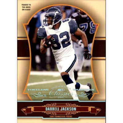 2007 Donruss Classics Timeless Tributes Silver #86 Darrell Jackson