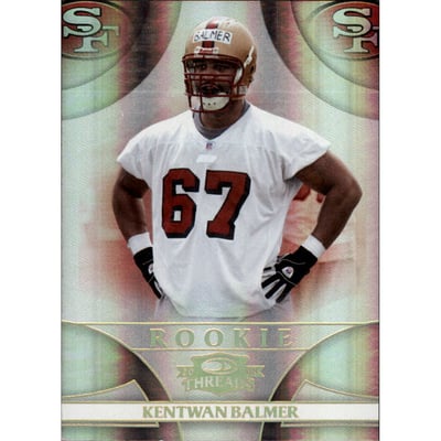 2008 Donruss Threads Gold Holofoil #204 Kentwan Balmer