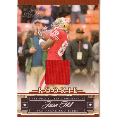 2008 Playoff Prestige Rookie Review Materials #176 Jason Hill