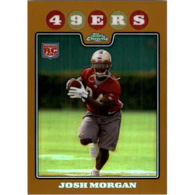 2008 Topps Chrome Gold Refractors #TC213 Josh Morgan