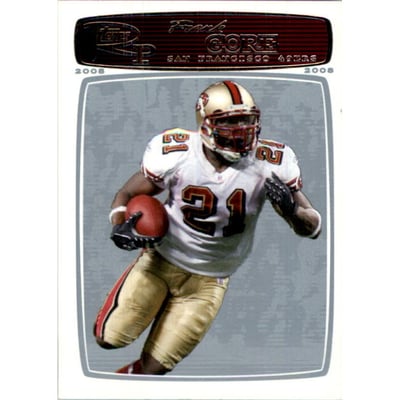 2008 Topps Rookie Progression Platinum #128 Frank Gore