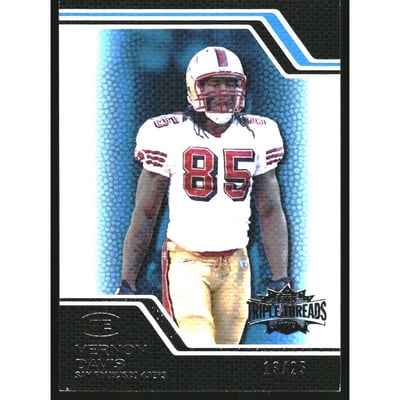 2008 Topps Triple Threads Sapphire #81 Vernon Davis
