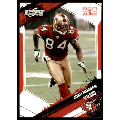 2009 Score Inscriptions Red Zone #249 Josh Morgan