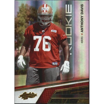 2010 Absolute Memorabilia Spectrum Silver #104 Anthony Davis