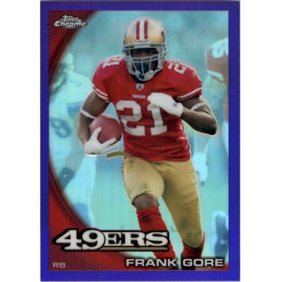 2010 Topps Chrome Purple Refractors #C169 Frank Gore