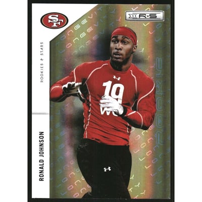 2011 Rookies and Stars Longevity Parallel Gold #235 Ronald Johnson