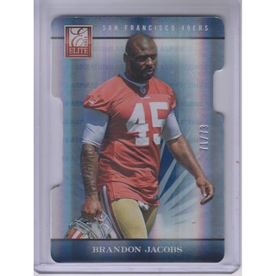 2012 Elite Aspirations #66 Brandon Jacobs/73