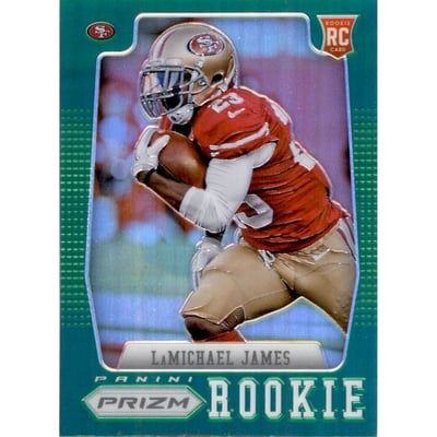2012 Panini Prizm Prizms Green #220 LaMichael James