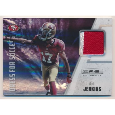 2012 Rookies and Stars Longevity Dress for Success Jerseys Prime #11 A.J. Jenkins
