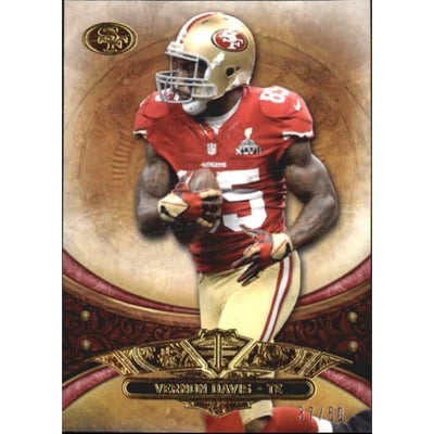 2013 Topps Triple Threads Ruby #73 Vernon Davis
