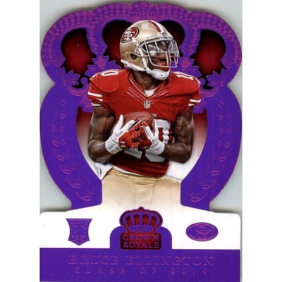 2014 Crown Royale Retail Red Holofoil #137 Bruce Ellington