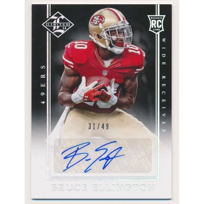 2014 Limited Silver Spotlight #106 Bruce Ellington AU