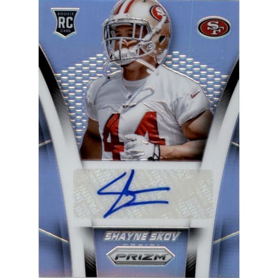 2014 Panini Prizm Rookie Autographs Prizms #ARSS Shayne Skov/50
