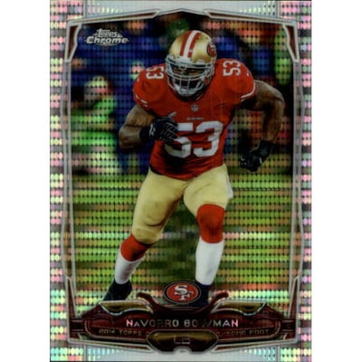 2014 Topps Chrome Mini Pulsar Refractors #20 NaVorro Bowman