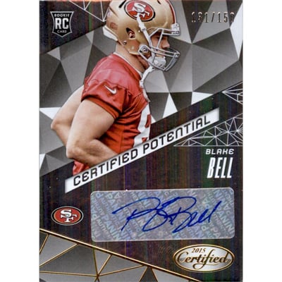 2015 Certified Potential Autographs #CPBB Blake Bell/150