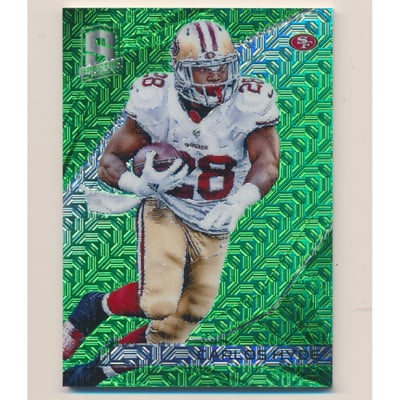 2015 Panini Spectra Neon Green #24 Carlos Hyde