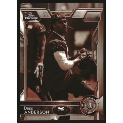 2015 Topps Chrome Sepia Refractors #169 Dres Anderson