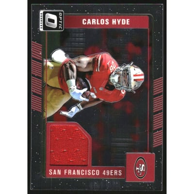2016 Donruss Optic Threads #4 Carlos Hyde/100