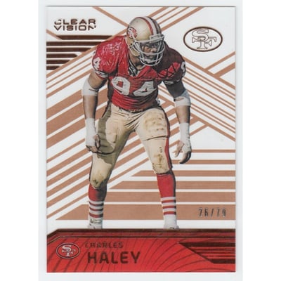2016 Panini Clear Vision Bronze #95A Charles Haley
