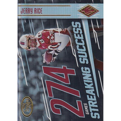 2016 Panini Phoenix Streaking Success #SSJR Jerry Rice