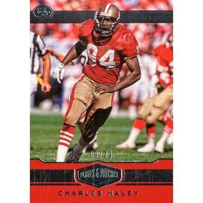 2016 Panini Plates and Patches #106 Charles Haley RET