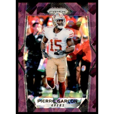 2017 Panini Prizm Prizms Purple Crystals #108 Pierre Garcon
