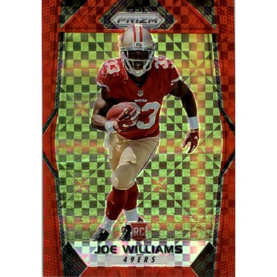 2017 Panini Prizm Prizms Red Power #295 Joe Williams