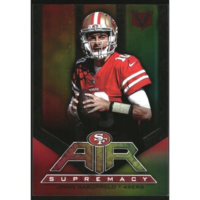2017 Panini Vertex Air Supremacy #19 Jimmy Garoppolo