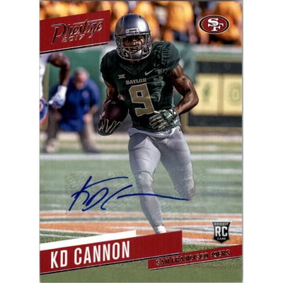 2017 Prestige Rookie Autographs #238 KD Cannon