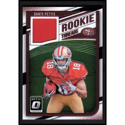 2018 Donruss Optic Rookie Threads #19 Dante Pettis
