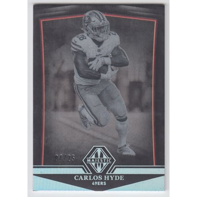 2018 Panini Majestic Holo Silver #88 Carlos Hyde
