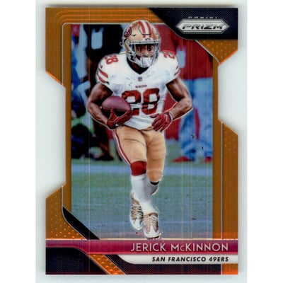 2018 Panini Prizm Prizms Orange #26 Jerick McKinnon