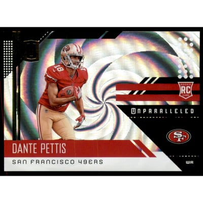 2018 Panini Unparalleled Whirl #261 Dante Pettis