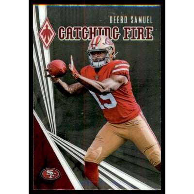 2019 Panini Phoenix Catching Fire #5 Deebo Samuel