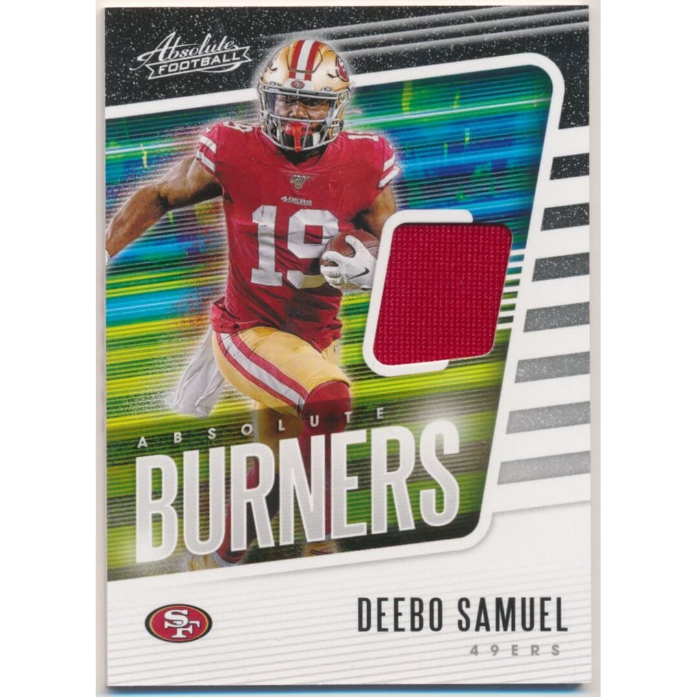 2020 Absolute Absolute Burners Jerseys #6 Deebo Samuel