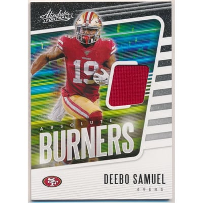 2020 Absolute Absolute Burners Jerseys #6 Deebo Samuel