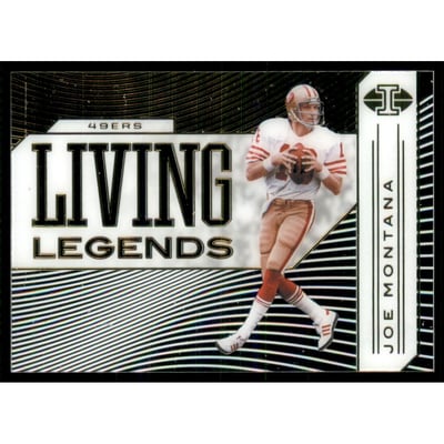 2020 Panini Illusions Living Legends #11 Joe Montana