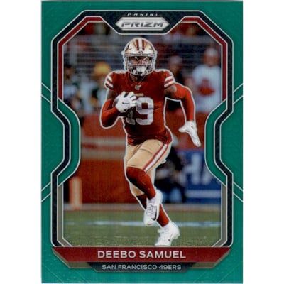 2020 Panini Prizm Prizms Green #283 Deebo Samuel