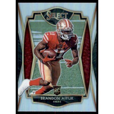 2020 Select Prizm Silver #166 Brandon Aiyuk