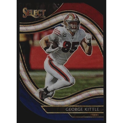2020 Select Prizm Tri Color Die Cut #306 George Kittle