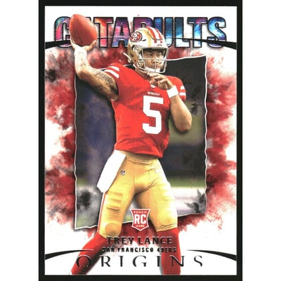 2021 Panini Origins Catapults #18 Trey Lance