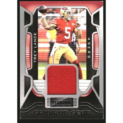 2021 Panini Playbook Gridiron Gear #3 Trey Lance