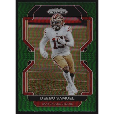 2021 Panini Prizm Prizms Green #53 Deebo Samuel