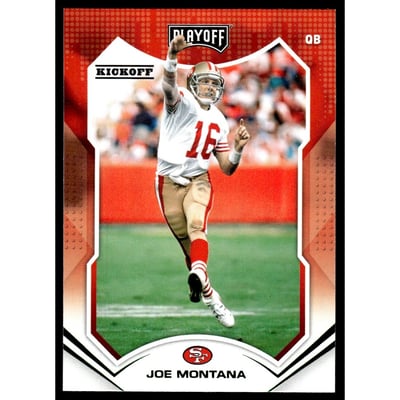 2021 Playoff Kickoff #194 Joe Montana