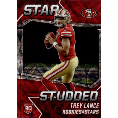 2021 Rookies and Stars Star Studded Red Scope #23 Trey Lance