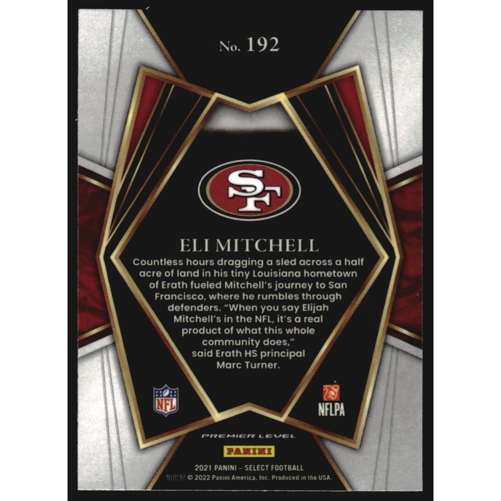 2021 Select #192 Eli Mitchell RC